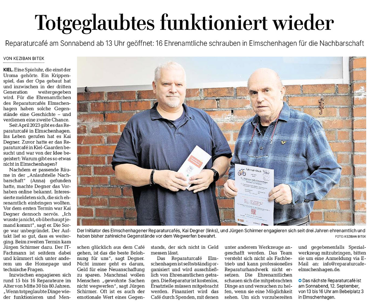 2026-09-11 Zeitungsansicht - Kieler Nachrichten - online
